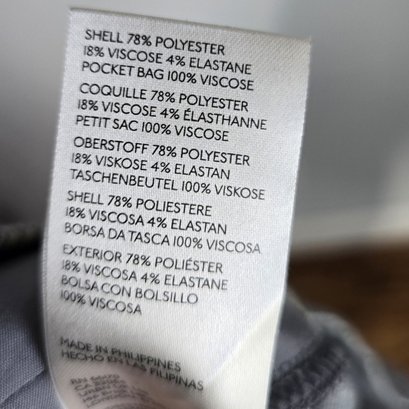 Anthropologie, New, Knit Gray High Waist Plaid Academia Bootcut Pants, Size XL - Picture 10 of 11